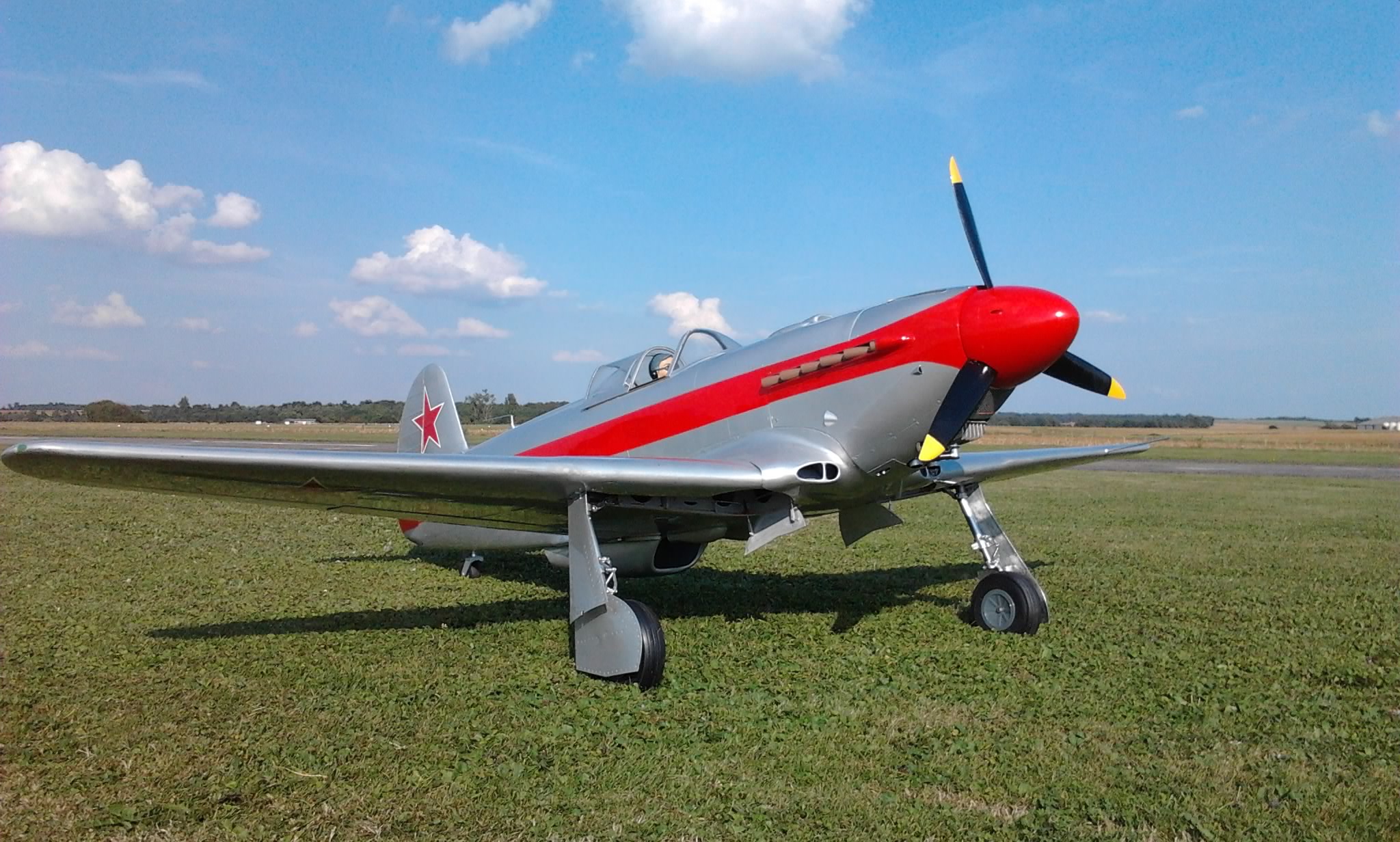 YAK Model Plane Custom Spinner